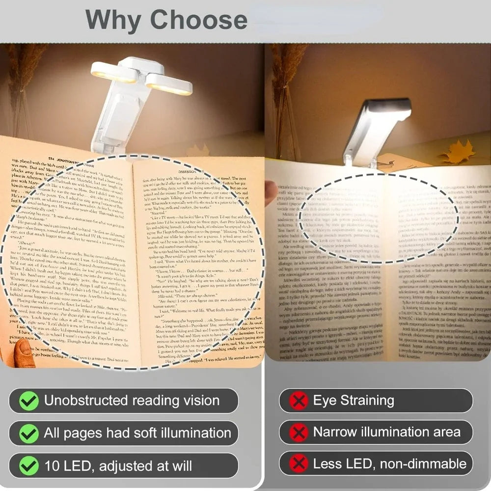Luz de Lectura Premium USB™